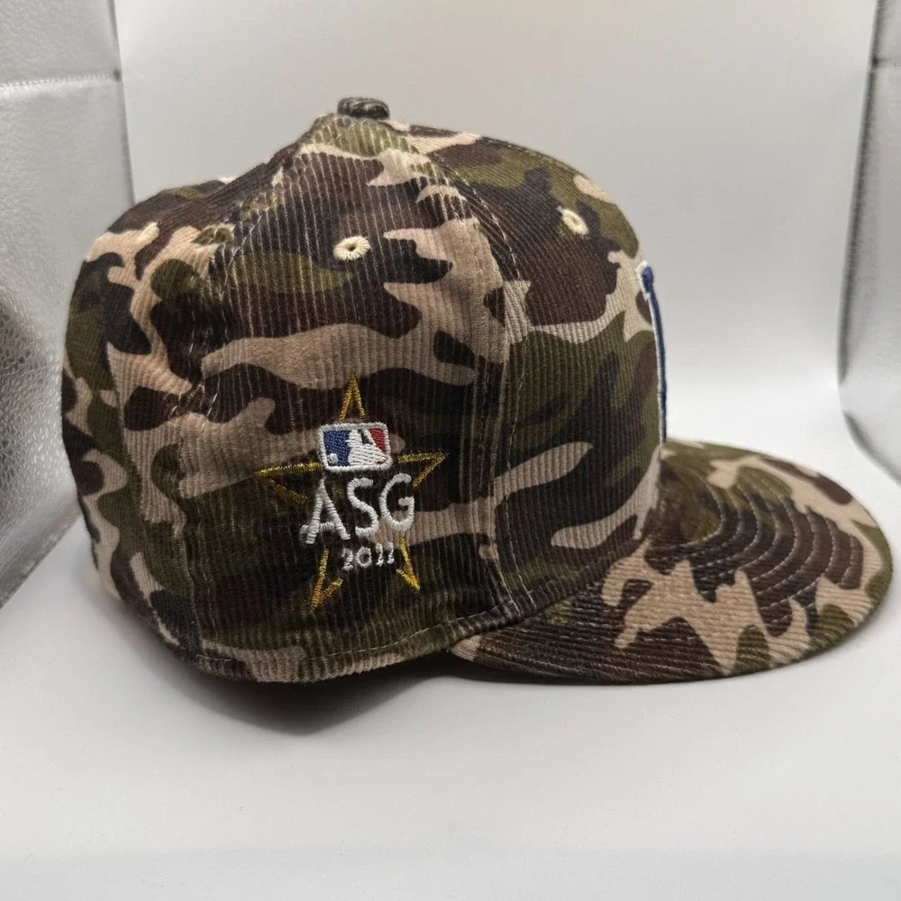 New Era 59Fifty Los Angeles Dodgers Camo Corduroy 2022 ASG Fitted Hat 7‎ 1/4